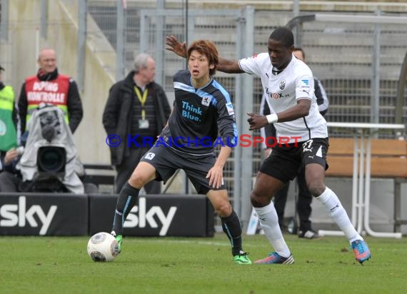 2. Bundesliga SV Sandhausen - TSV 1860 München Hardtwaldstadion Sandhausen 01.03.2014 (© Kraichgausport / Loerz)